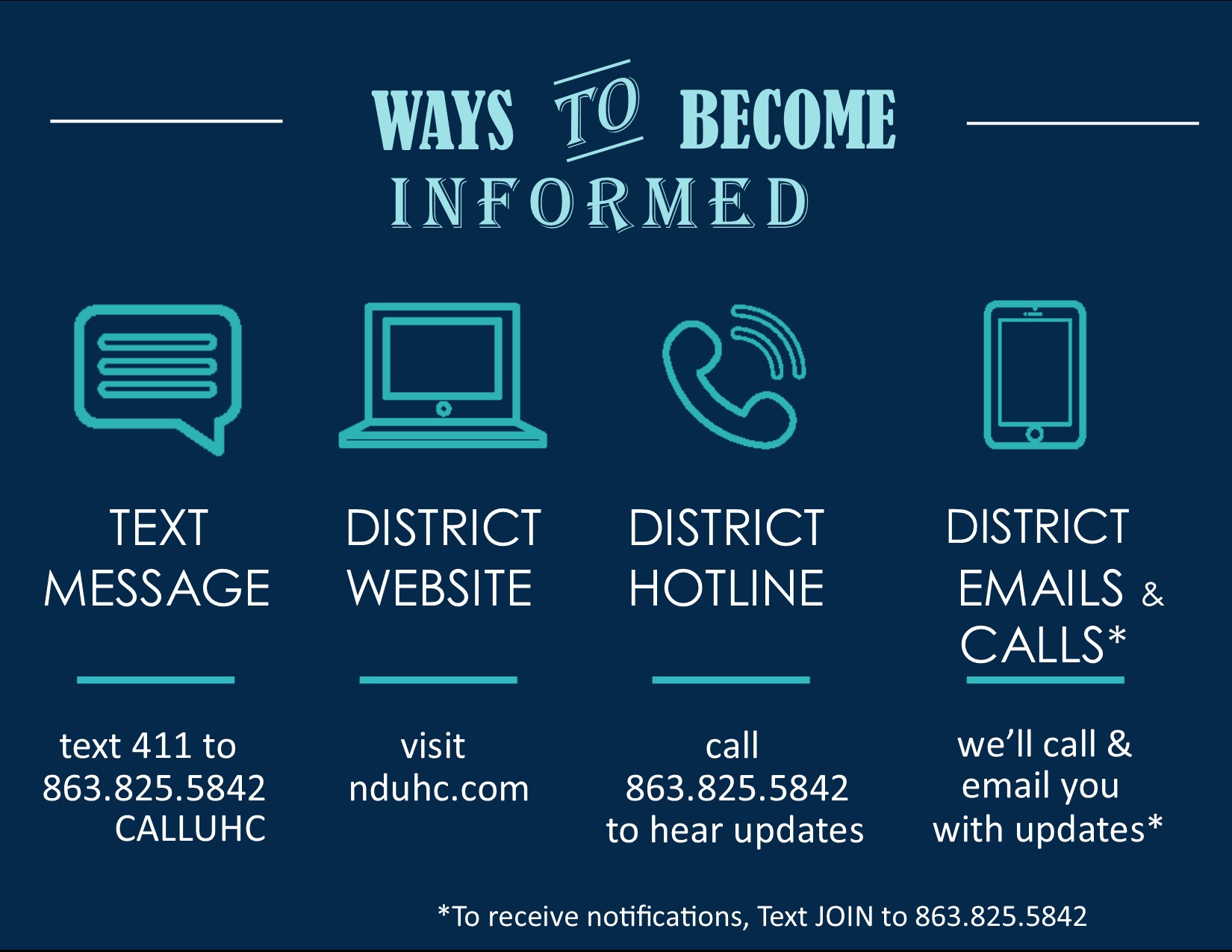 How To Get Informed Northern District Website